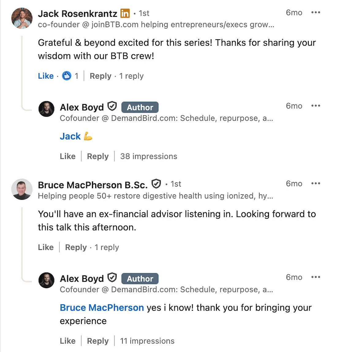 Julius Solaris promoting a LinkedIn Live session with a timely, audience-focused call to action