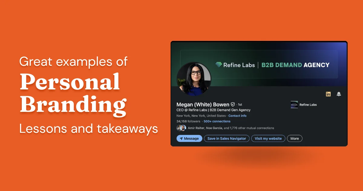 My Top Personal Branding Examples On LinkedIn