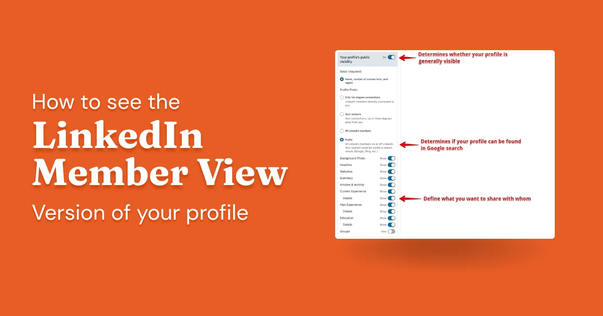 How To See Your LinkedIn Profile's Public View (As Other Members Can)